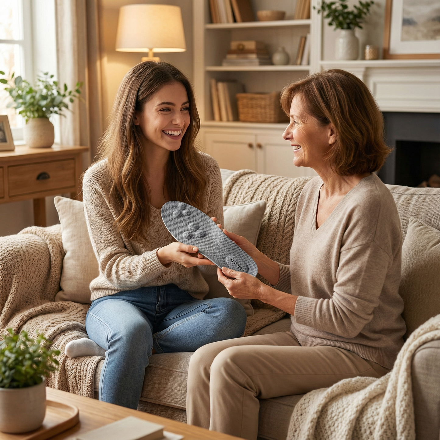 4D Massierende Einlegesohlen – Aktive Linderung & Schmerzfreies Gehen 