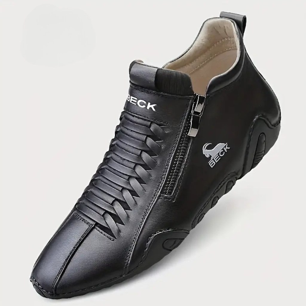 VogBeck 2.0 – Atmungsaktive Orthopädische Schuhe mit Doppelreißverschluss Komfort 